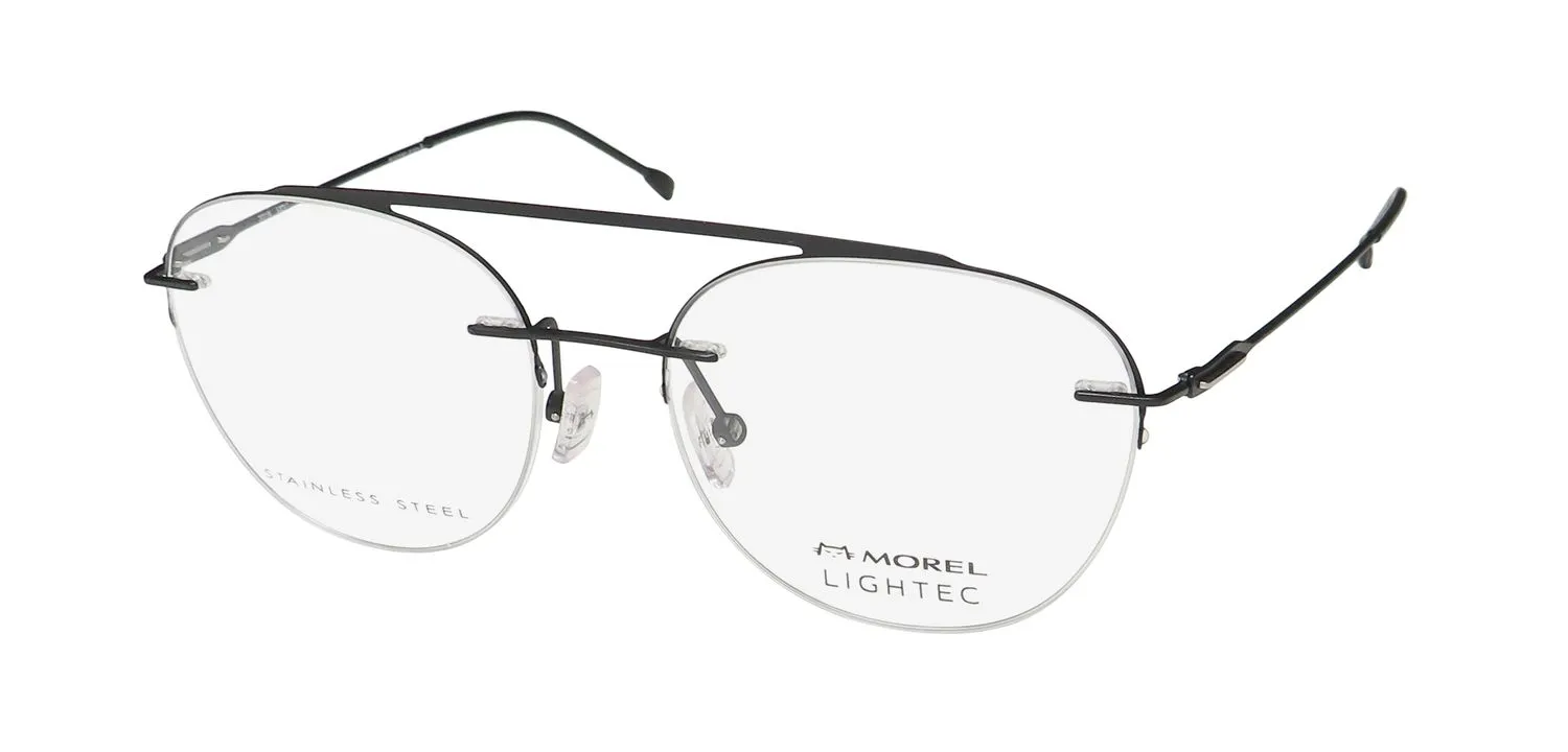 Morel Lightec 30219l nn07 Eyeglasses Black 52mm Unisex