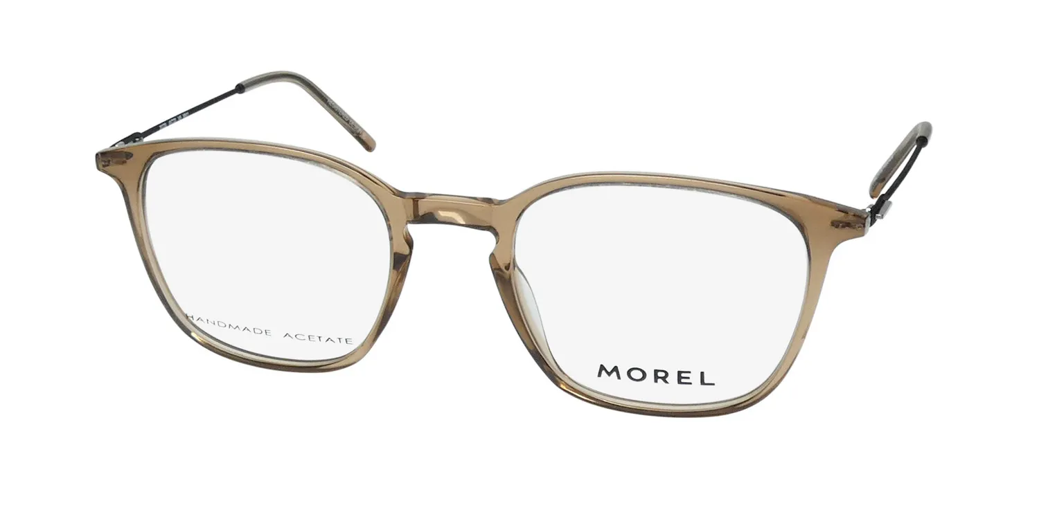 Morel Lightec 30229l mn11 Eyeglasses Brown Crystal 49mm