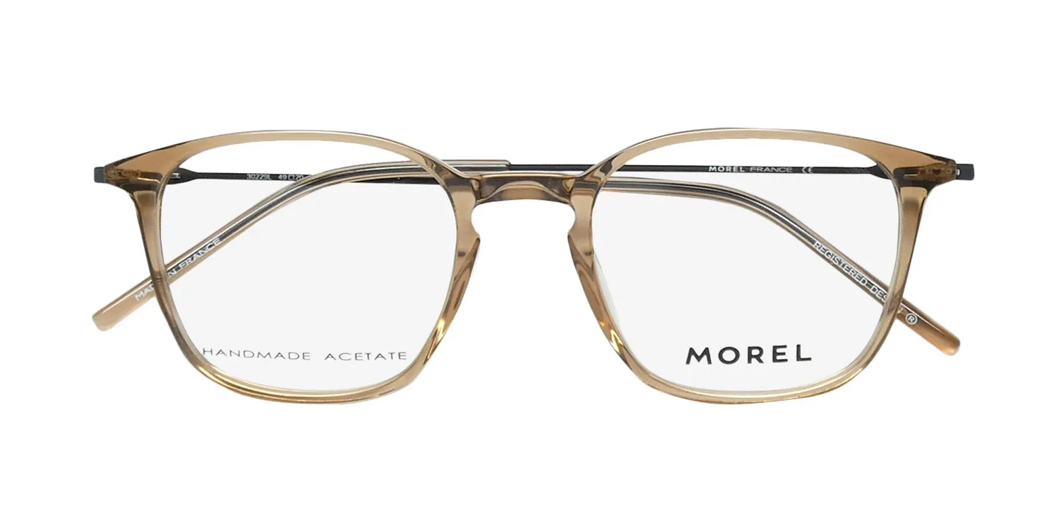 Morel Lightec 30229l mn11 Eyeglasses Brown Crystal 49mm 2