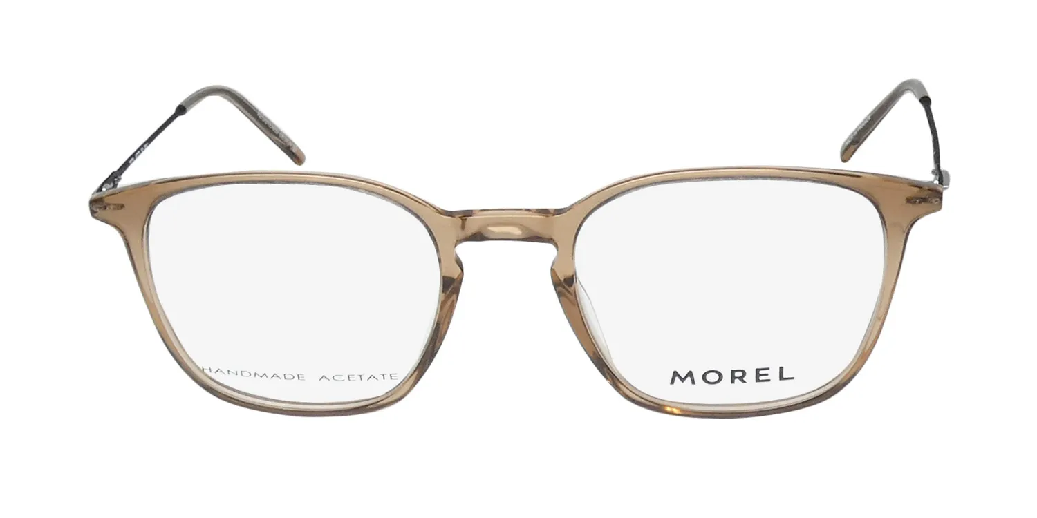 Morel Lightec 30229l mn11 Eyeglasses Brown Crystal 49mm 3