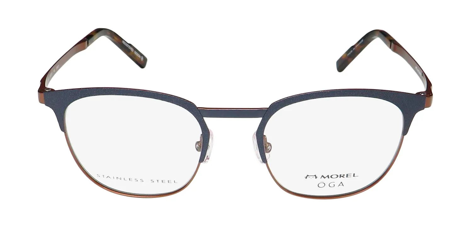 Morel Oga 10154o bm03 Eyeglasses Blue 50mm 3