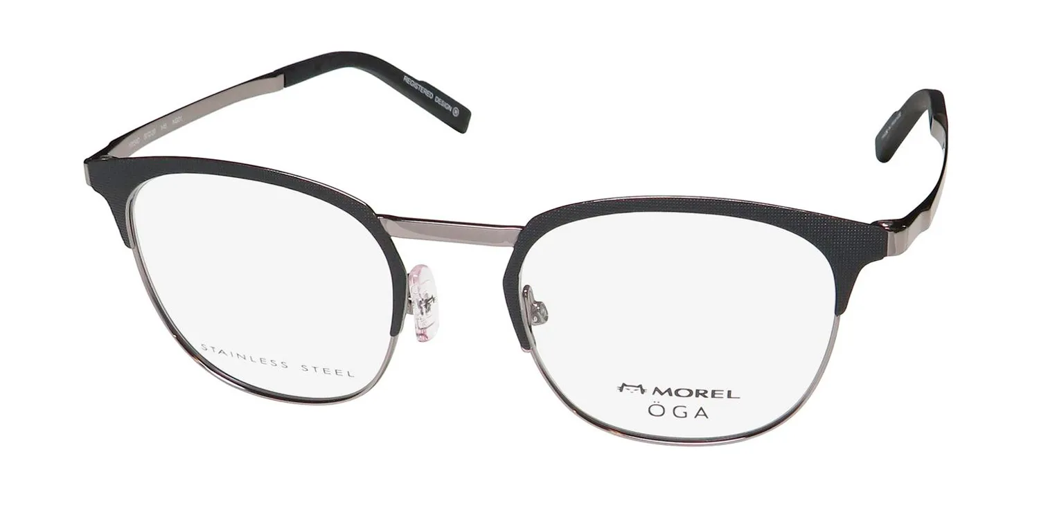 Morel Oga 10154o ng01 Eyeglasses Black 50mm