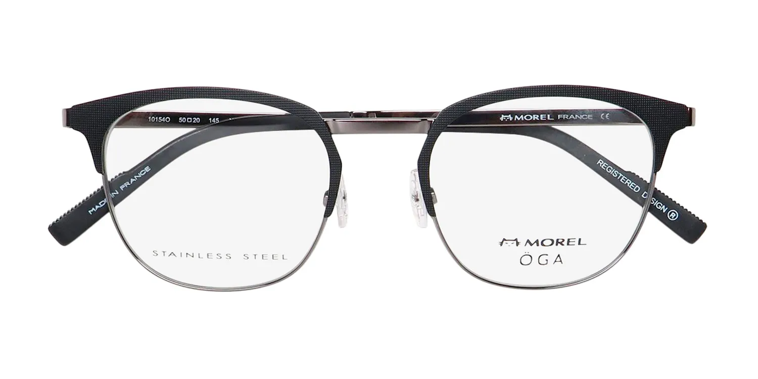 Morel Oga 10154o ng01 Eyeglasses Black 50mm 2