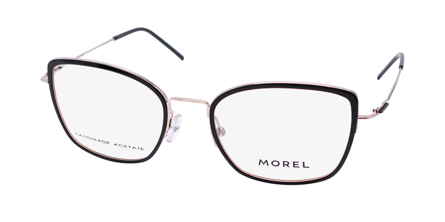 Morel Lightec 30234l nd02 Eyeglasses Black 53mm