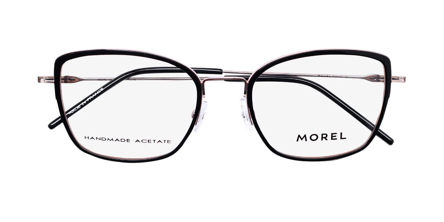 Morel Lightec 30234l nd02 Eyeglasses Black 53mm 2