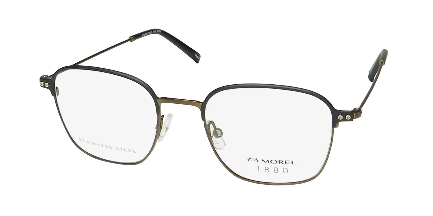 Morel 1880 60129m nd09 Eyeglasses Matte Black 51mm