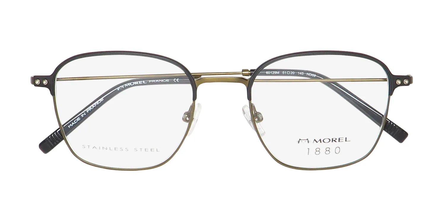 Morel 1880 60129m nd09 Eyeglasses Matte Black 51mm 2