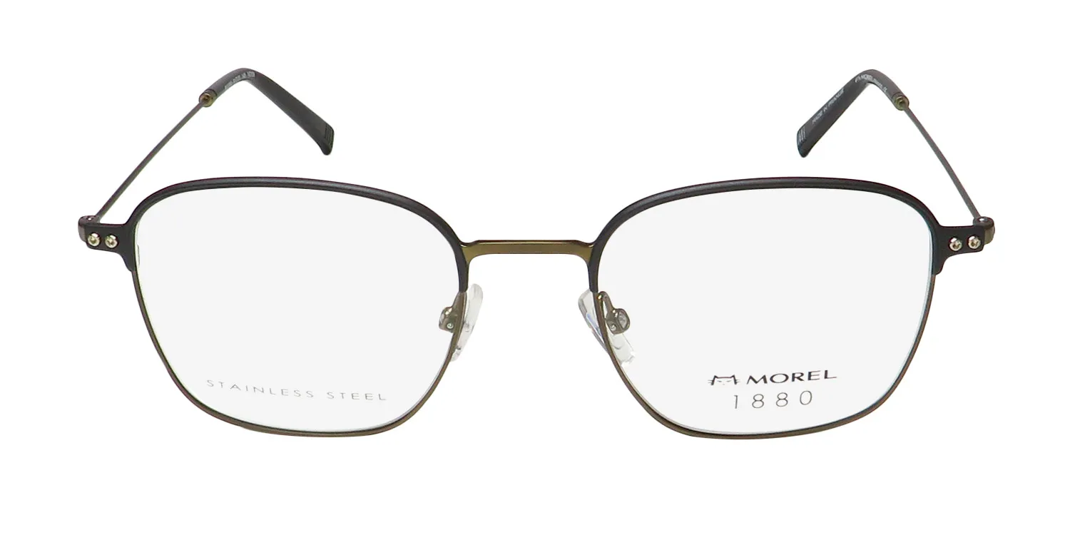 Morel 1880 60129m nd09 Eyeglasses Matte Black 51mm 3
