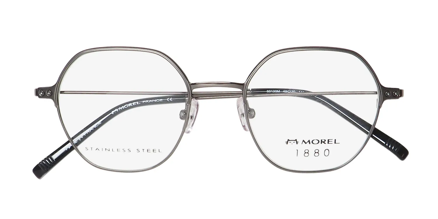 Morel 1880 60130m gg12 Eyeglasses Grey 49mm 2