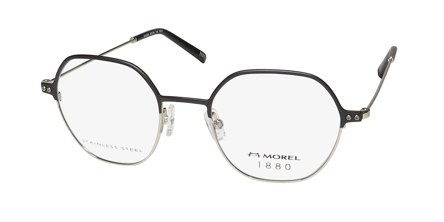 Morel 1880 60130m ng11 Eyeglasses Black 49mm