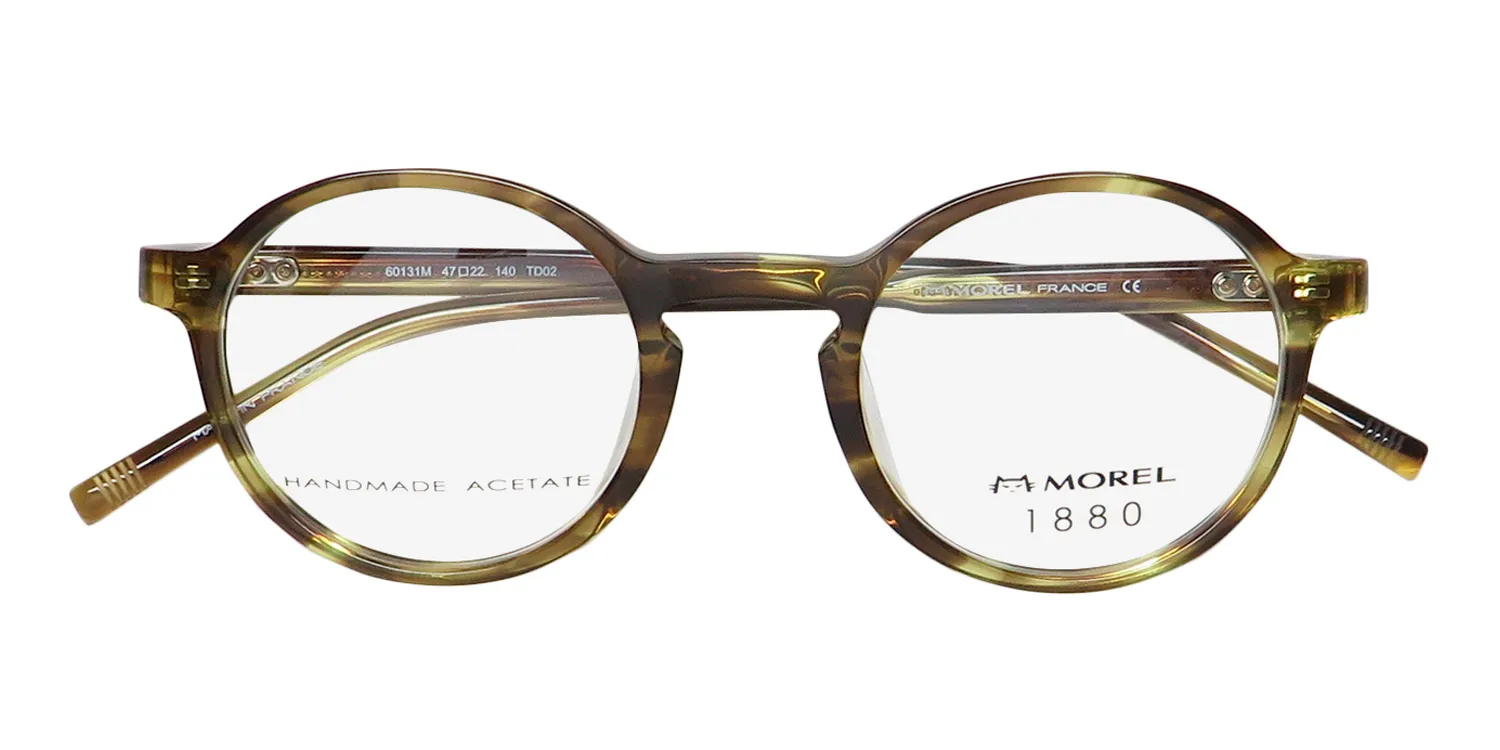 Morel 1880 60131m td02 Eyeglasses Brown 47mm Unisex 2