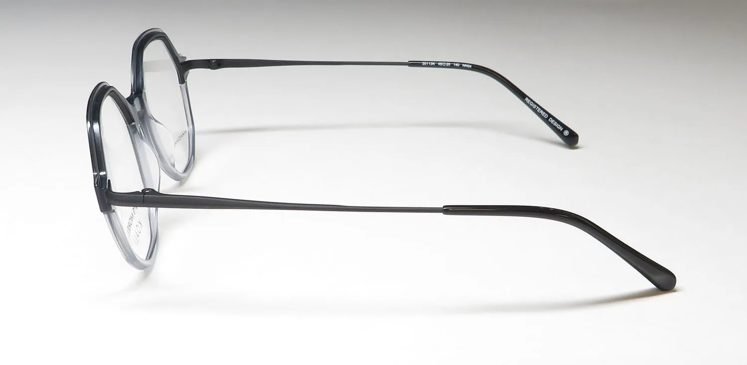 Morel Koali 20113k nn04 Eyeglasses Gray Crystal 49mm 4