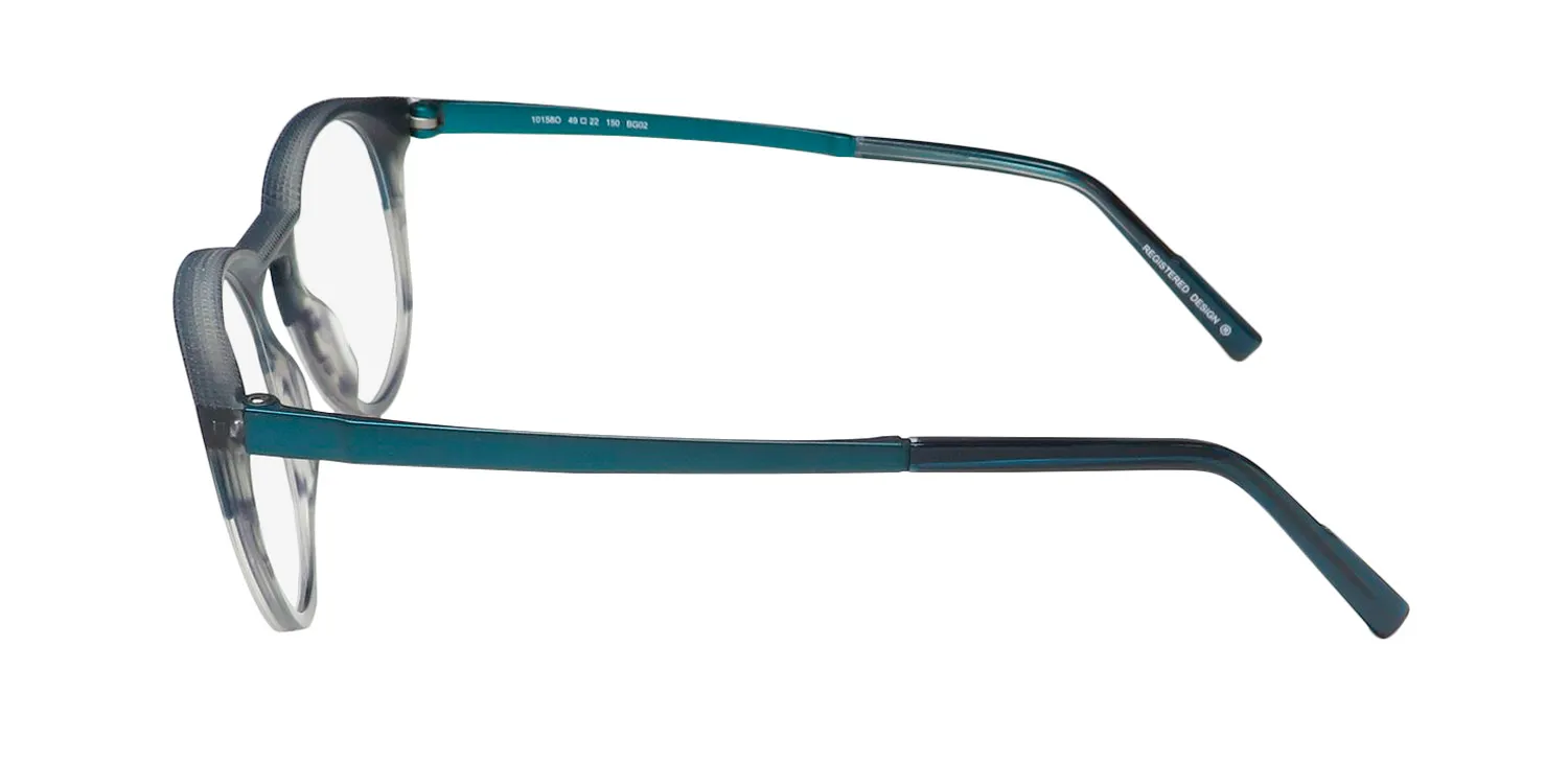 Morel Oga 10158o bg02 Eyeglasses Blue 49mm 4