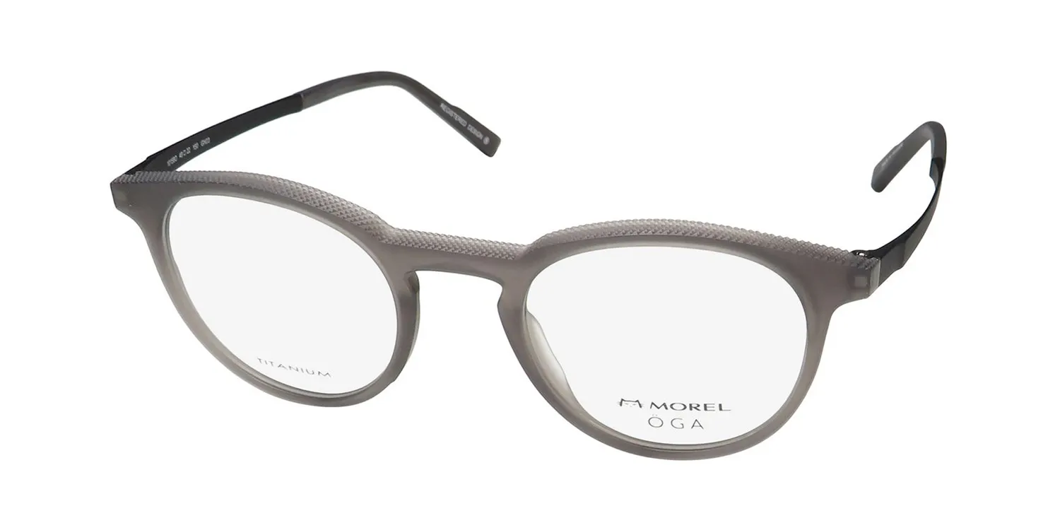 Morel Oga 10158o gn03 Eyeglasses Grey 49mm