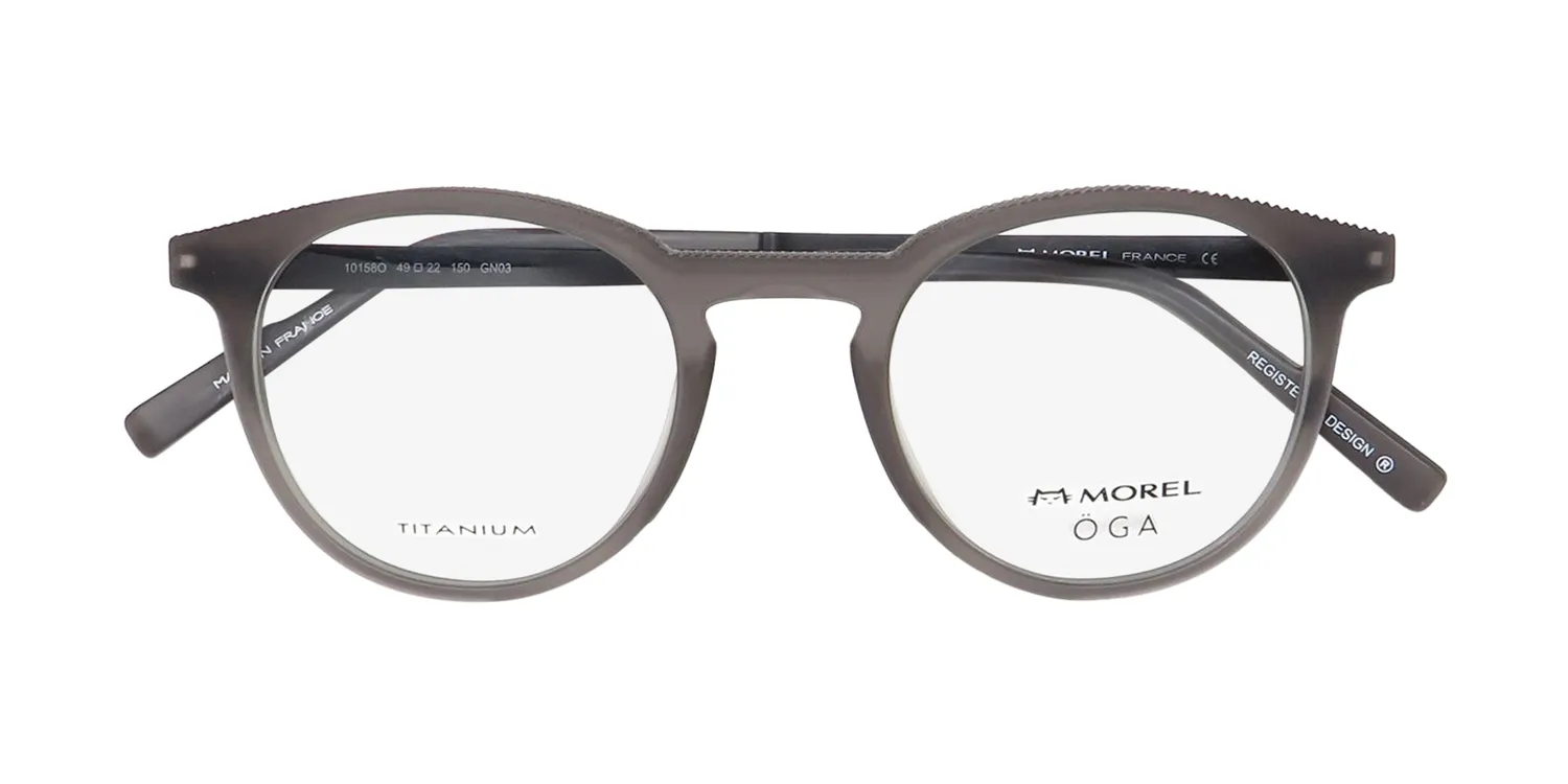 Morel Oga 10158o gn03 Eyeglasses Grey 49mm 2