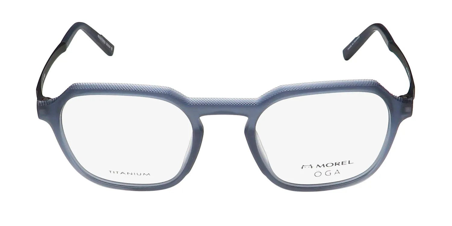 Morel Oga 10159o bg05 Eyeglasses Blue 50mm 3