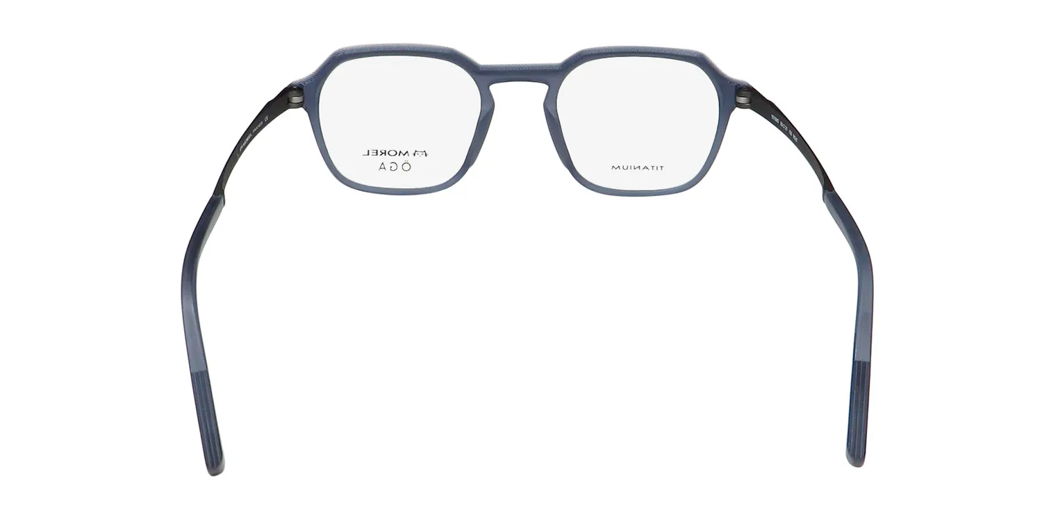 Morel Oga 10159o bg05 Eyeglasses Blue 50mm 5