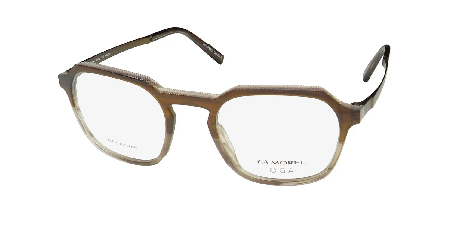 Morel Oga 10159o mm06 Eyeglasses Brown 50mm