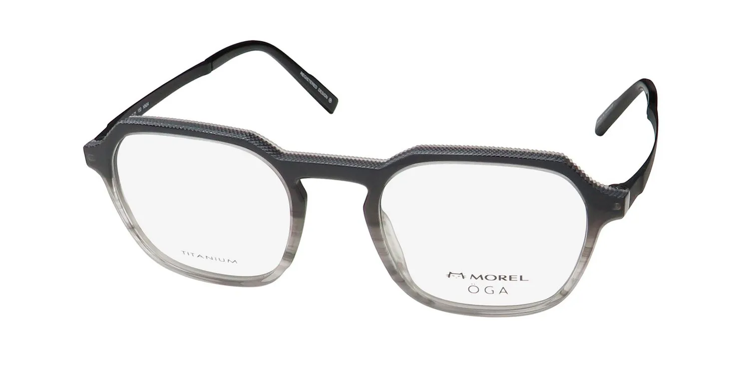Morel Oga 10159o nn04 Eyeglasses Black 50mm