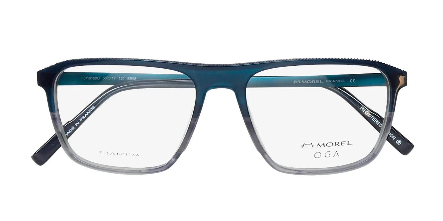 Morel Oga 10160o bb08 Eyeglasses Blue 56mm 2