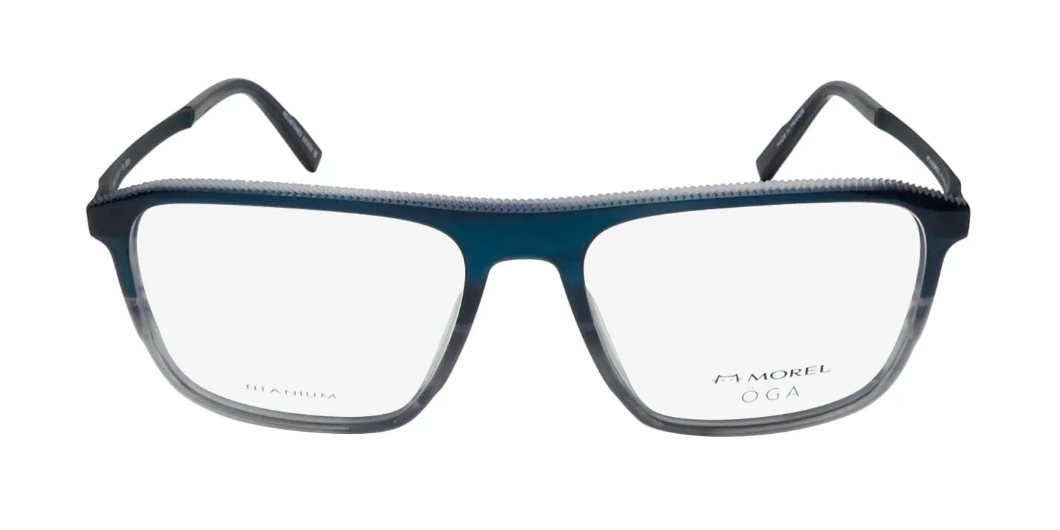 Morel Oga 10160o bb08 Eyeglasses Blue 56mm 3