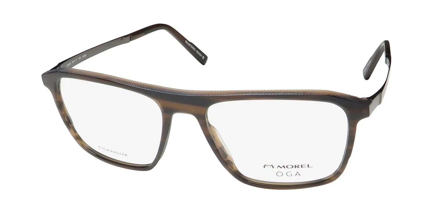 Morel Oga 10160o vg09 Eyeglasses Green 56mm