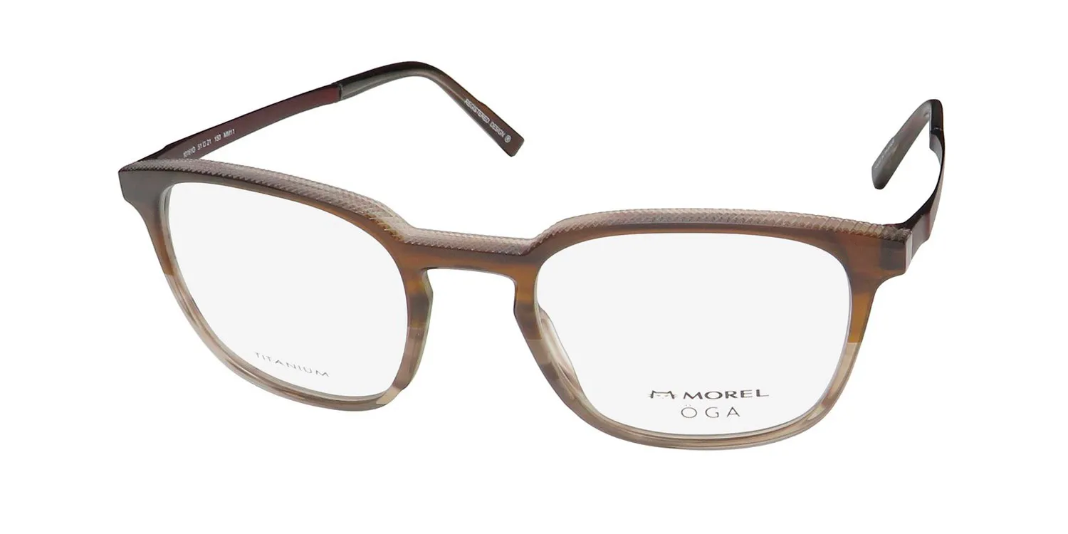 Morel Oga 10161o mm11 Eyeglasses Brown 51mm