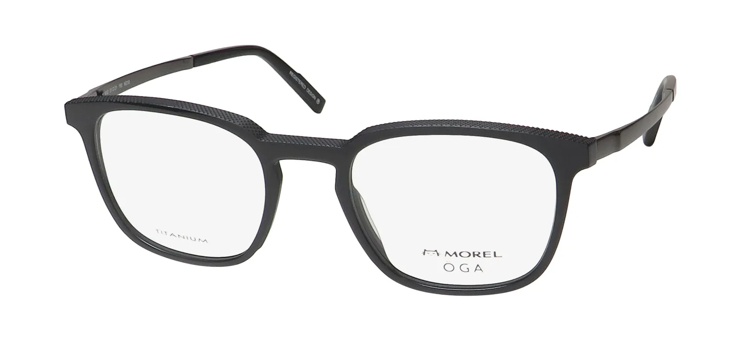 Morel Oga 10161o ng10 Eyeglasses Black 51mm