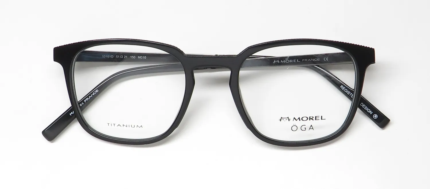 Morel Oga 10161o ng10 Eyeglasses Black 51mm 2
