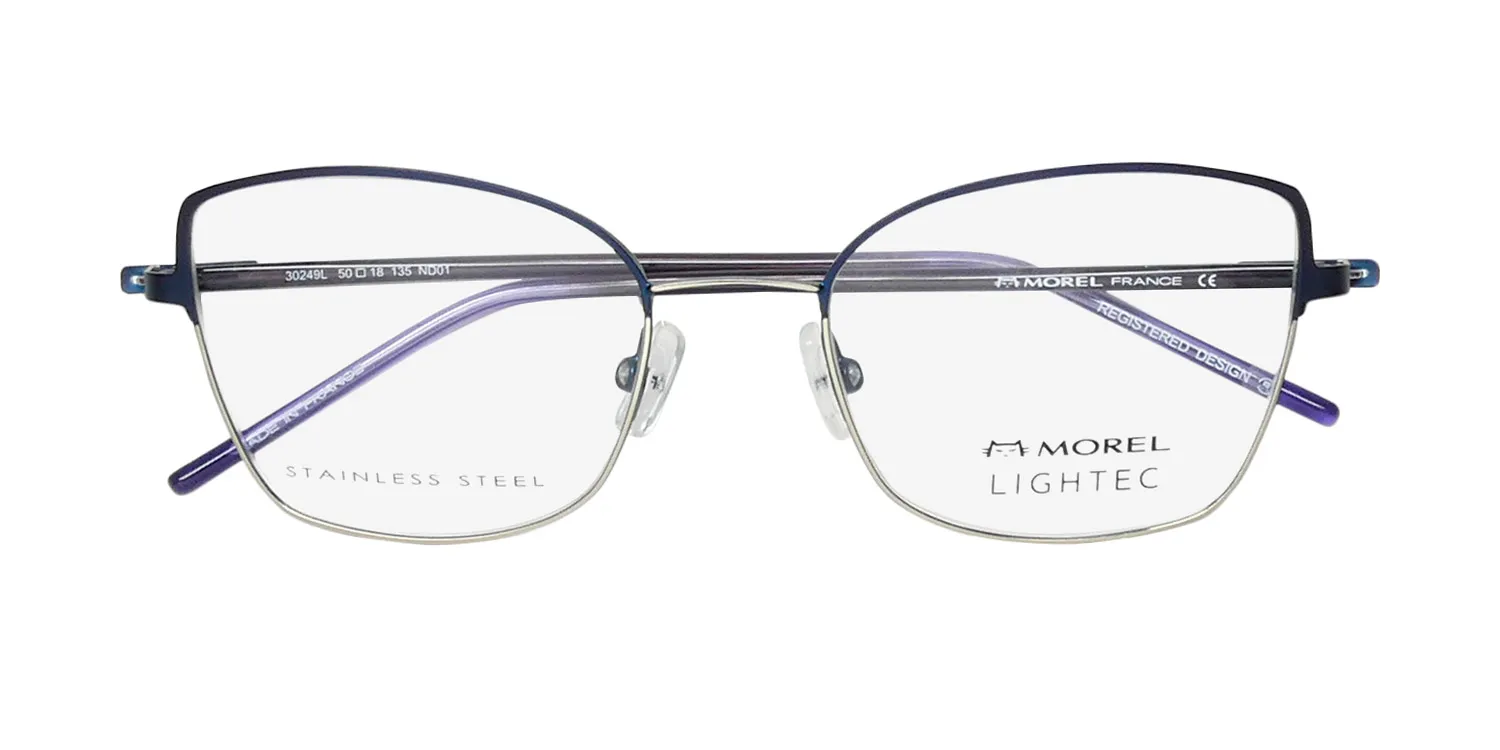 Morel Lightec 30249l nd01 Eyeglasses Blue 50mm 2