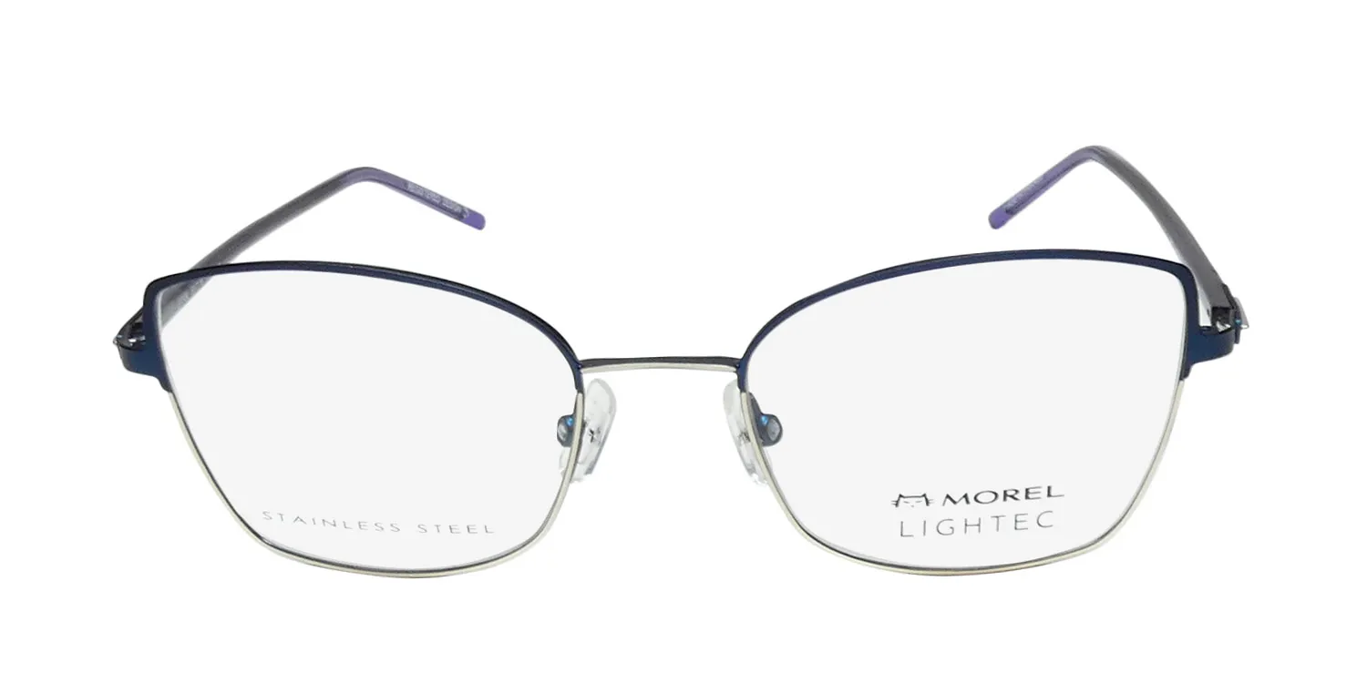 Morel Lightec 30249l nd01 Eyeglasses Blue 50mm 3