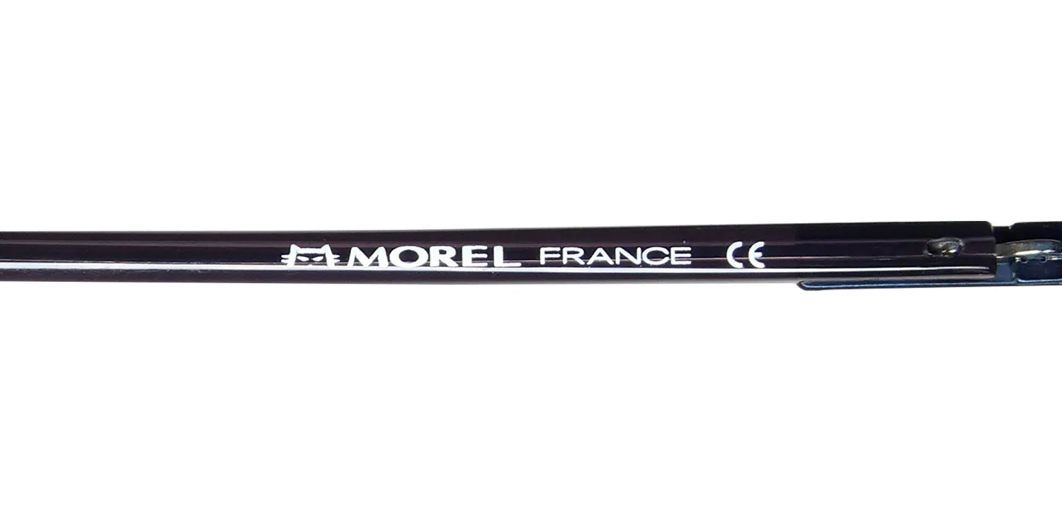 Morel Lightec 30249l nd01 Eyeglasses Blue 50mm 8