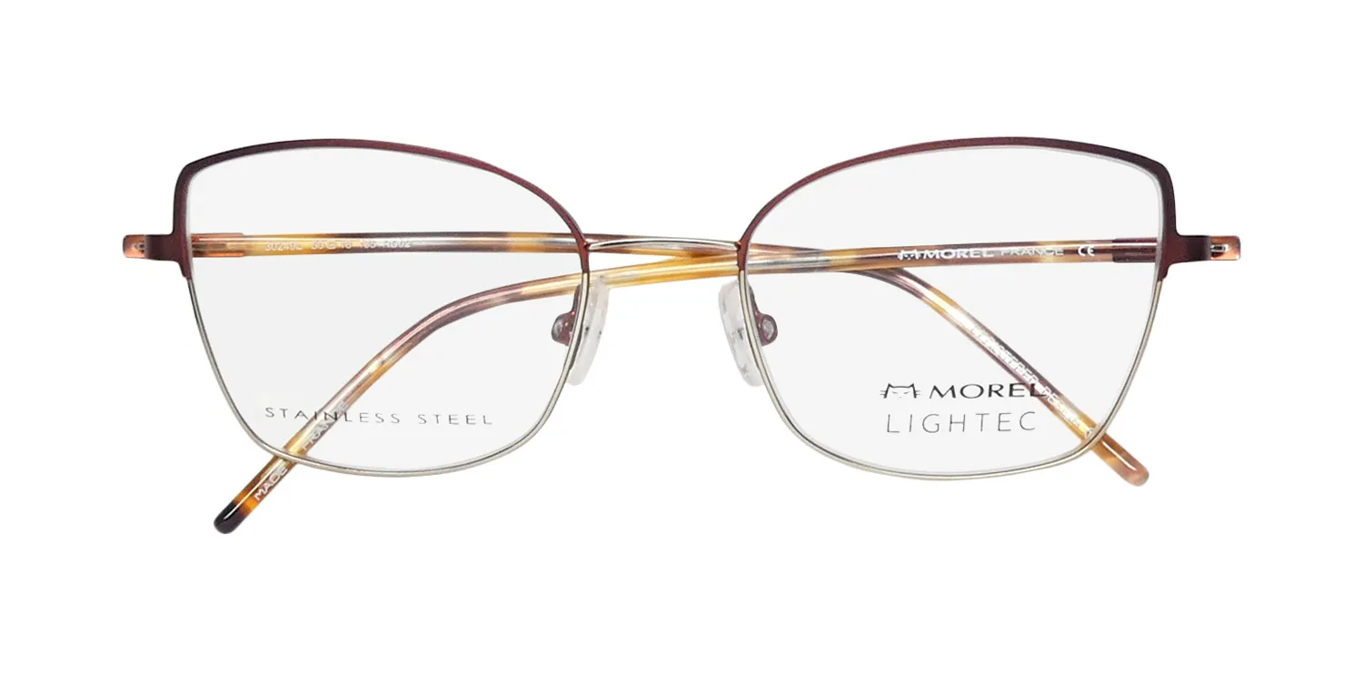 Morel Lightec 30249l rd02 Eyeglasses Brown 50mm 2