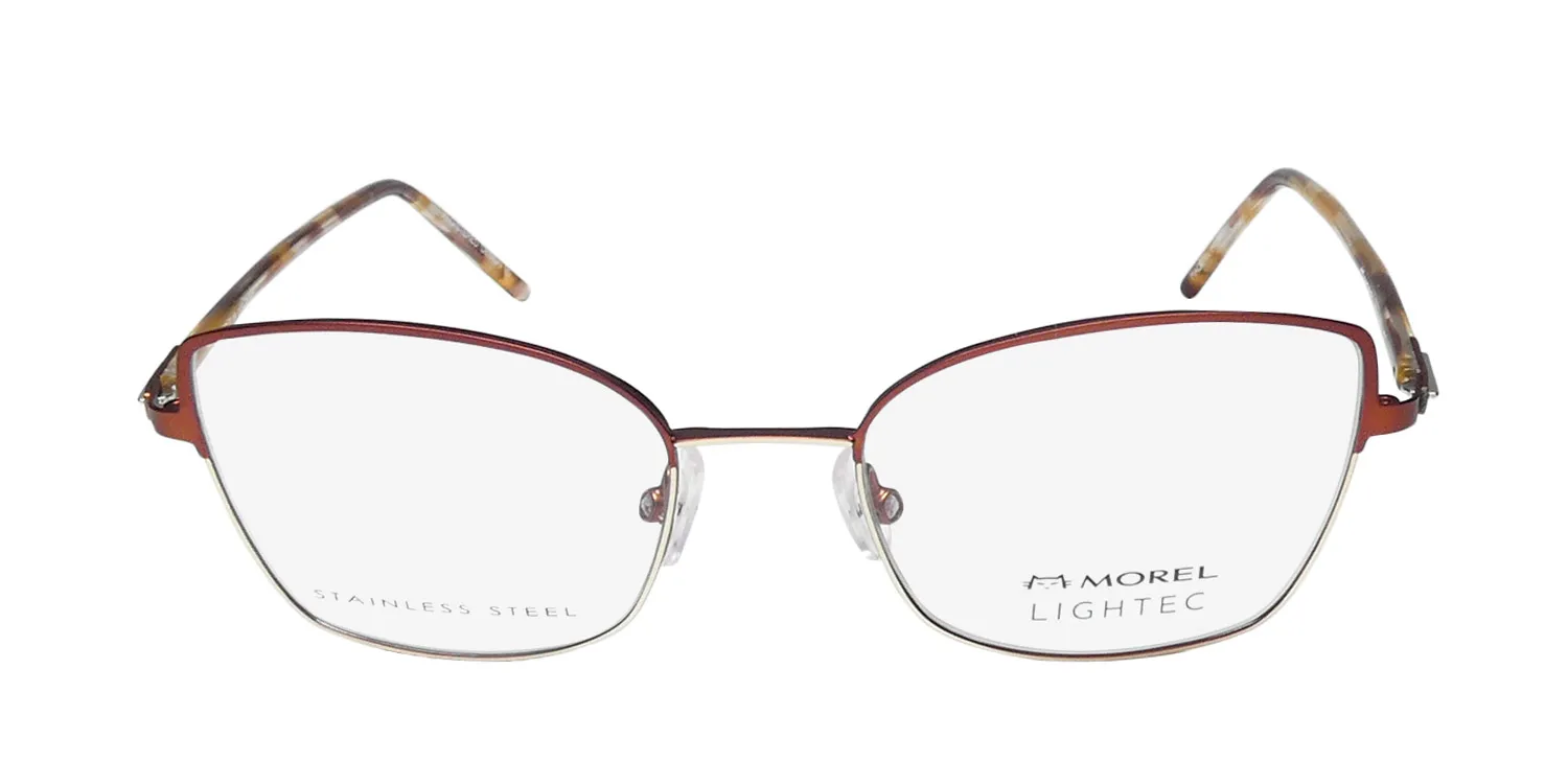 Morel Lightec 30249l rd02 Eyeglasses Brown 50mm 3