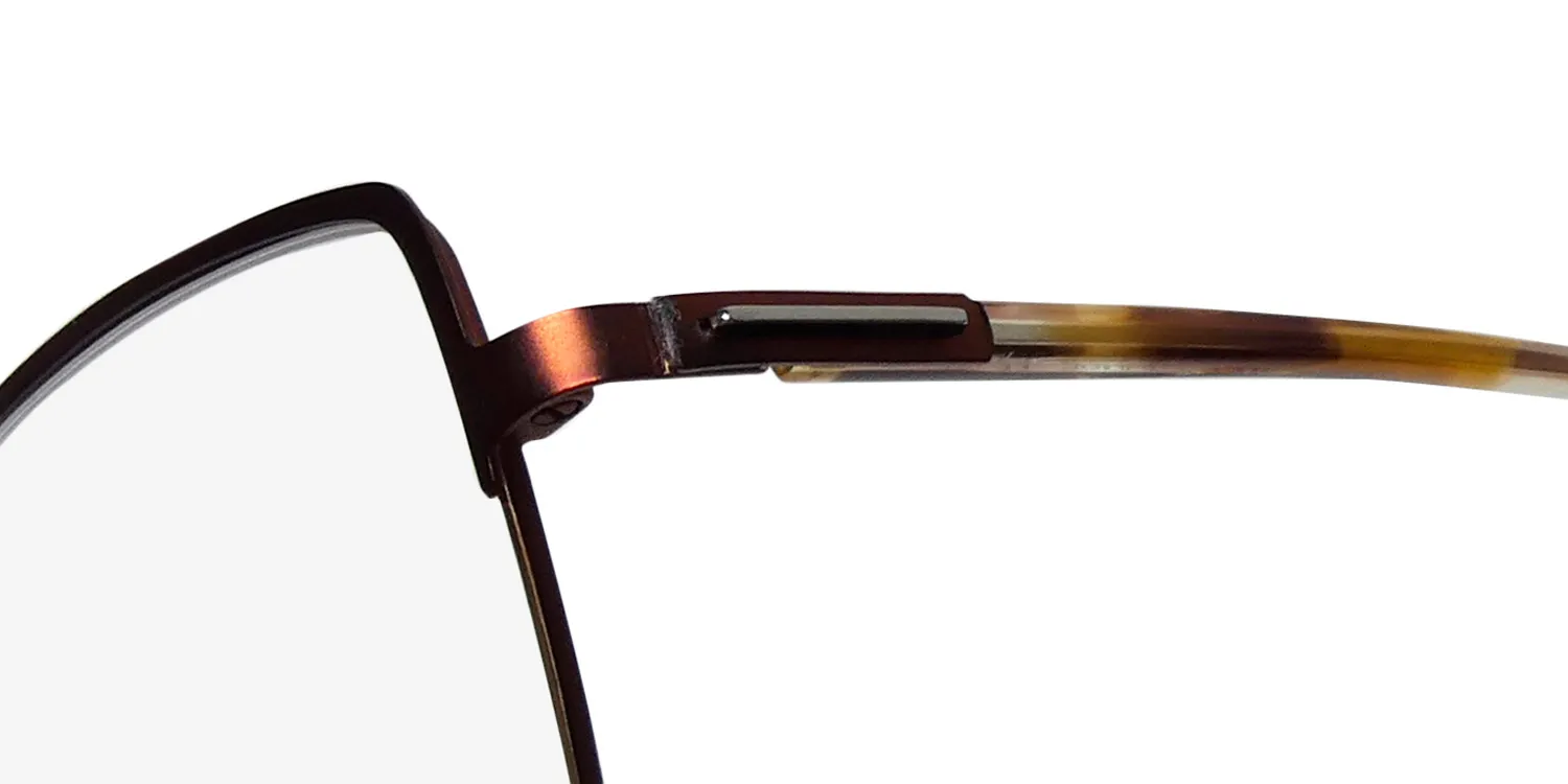 Morel Lightec 30249l rd02 Eyeglasses Brown 50mm 6