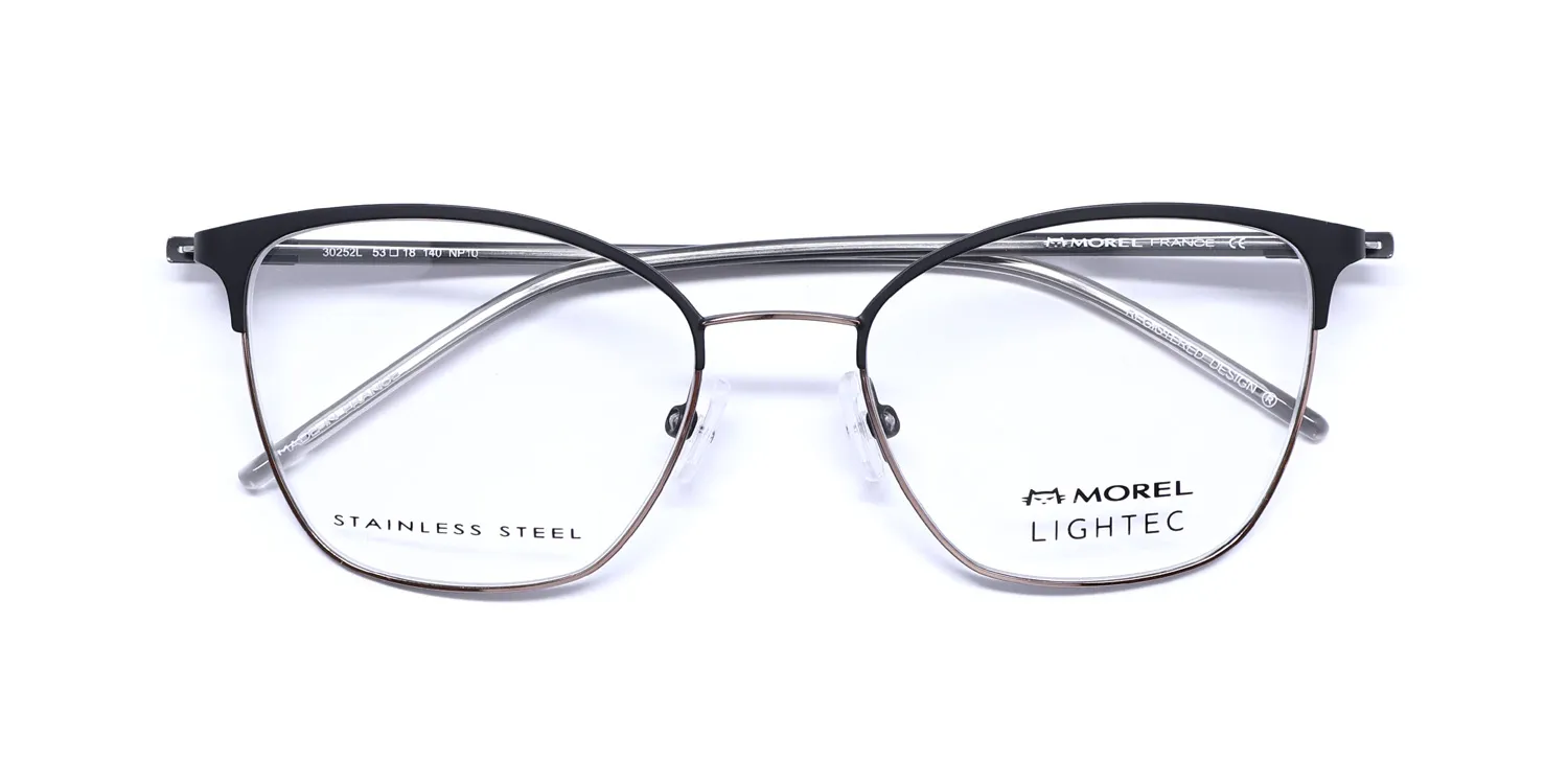 Morel Lightec 30252l np10 Eyeglasses Black 53mm 2