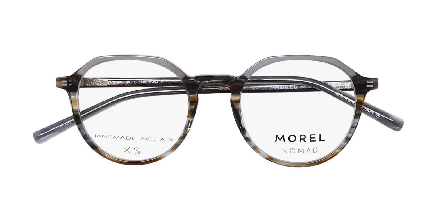 Morel Nomad 40154n mg02 Eyeglasses Dark Brown 46mm Unisex 2