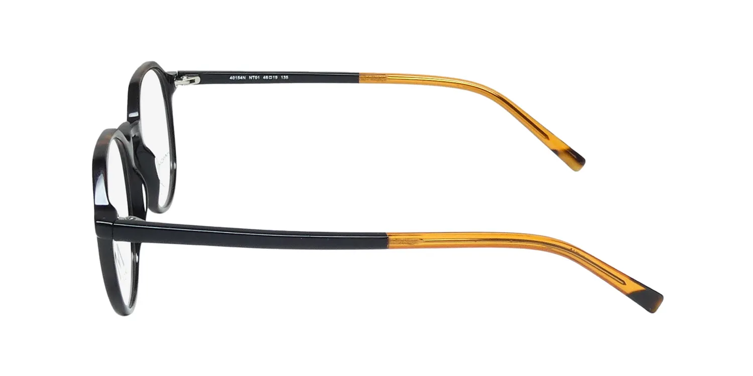 Morel Nomad 40154n nt01 Eyeglasses Black 46mm Unisex 4