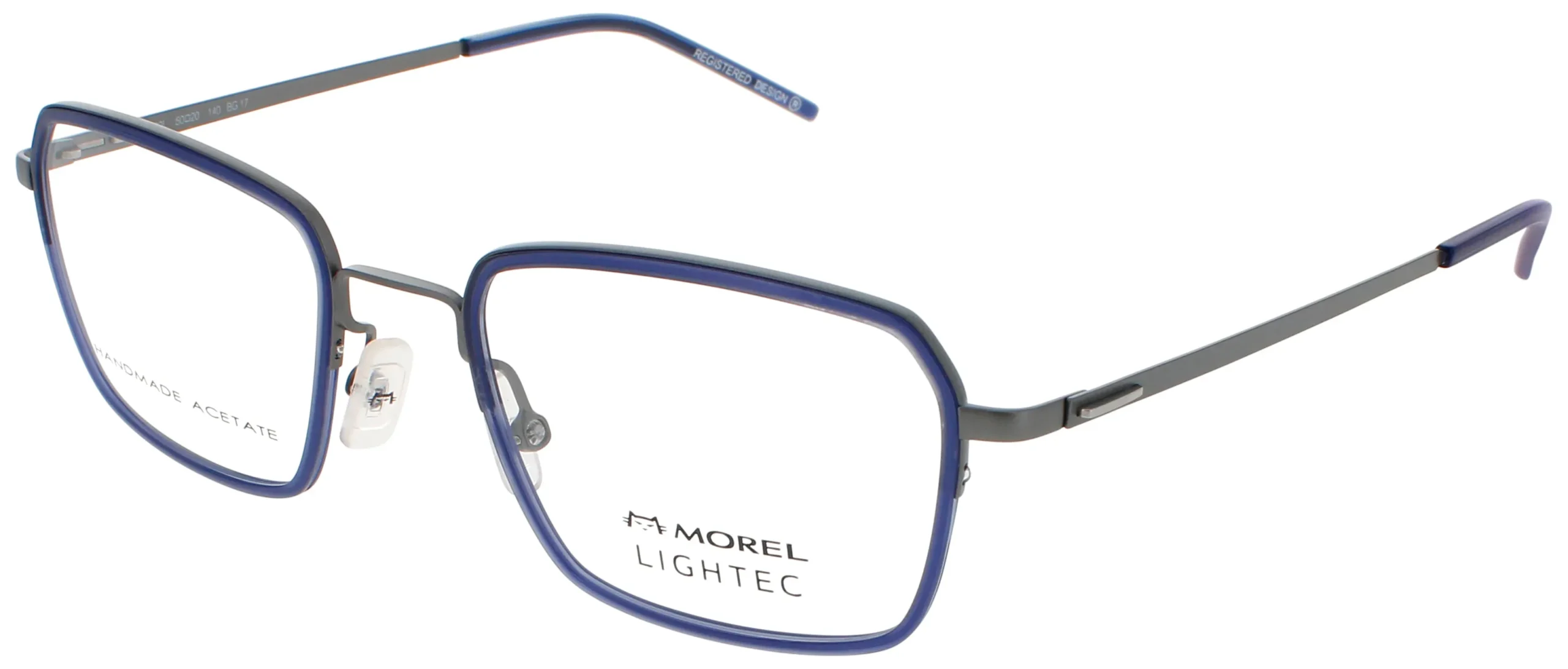 Lightec 30263L-BG17-50 Eyeglasses 50mm Men