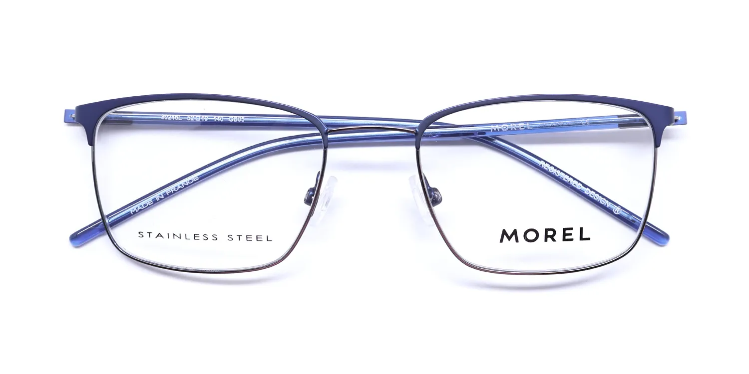 Morel Lightec 30246l gb05 Eyeglasses Blue 52mm 2