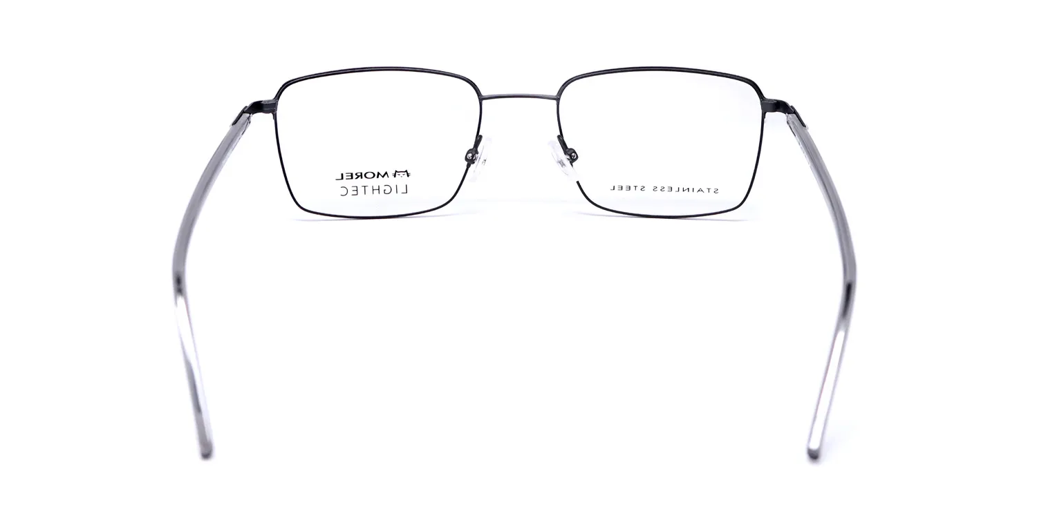 Morel Lightec 30247l gn09 Eyeglasses Grey 54mm Unisex 5