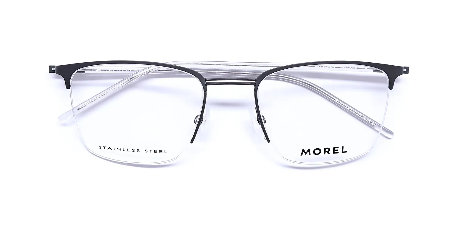Morel Lightec 30248l gn11 Eyeglasses Grey 55mm 2