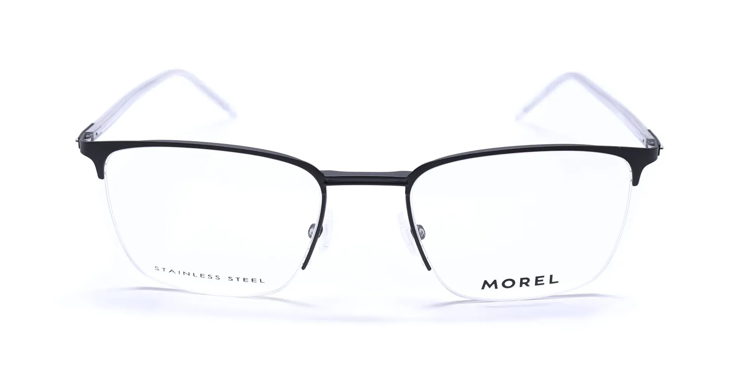Morel Lightec 30248l gn11 Eyeglasses Grey 55mm 3