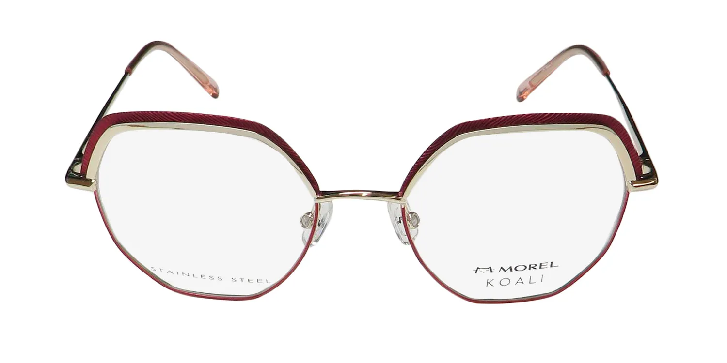 Morel Koali 20109k rd06 Eyeglasses Burgundy 51mm 3