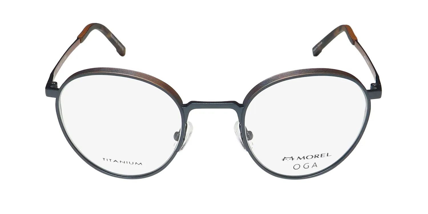 Morel Oga 10162o bm03 Eyeglasses Blue 48mm 3