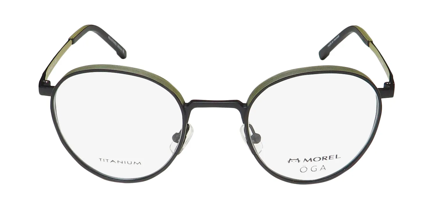 Morel Oga 10162o nd01 Eyeglasses Black 48mm 3