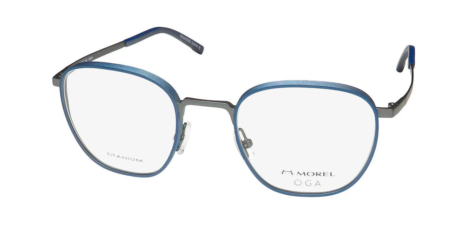 Morel Oga 10163o gb06 Eyeglasses Blue 50mm