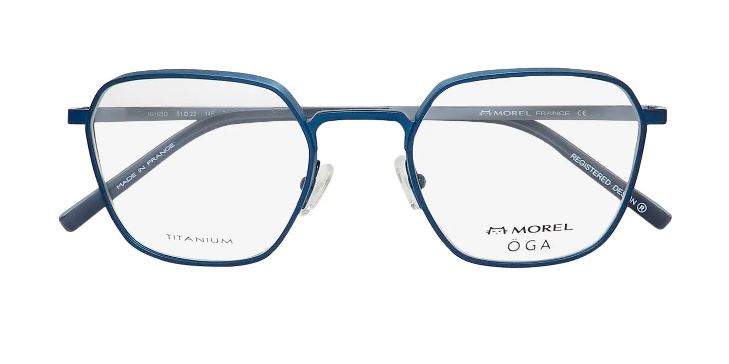 Morel Oga 10165o bg12 Eyeglasses Blue 51mm 2