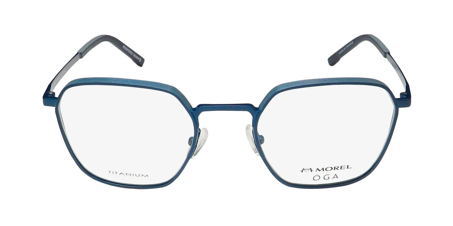 Morel Oga 10165o bg12 Eyeglasses Blue 51mm 3