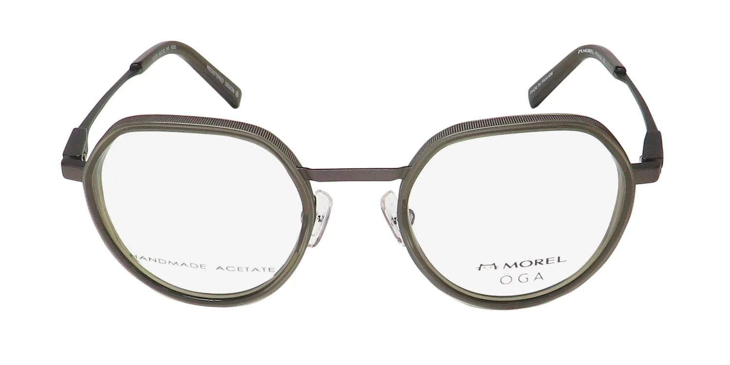 Morel Oga 10170o vg03 Eyeglasses Green 48mm 3